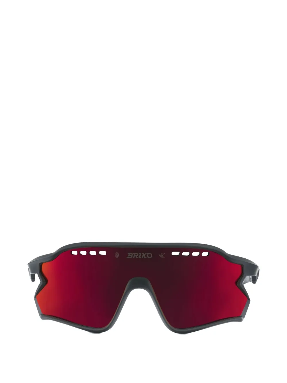 BRIKO Daintree shield-frame sunglasses - Nero