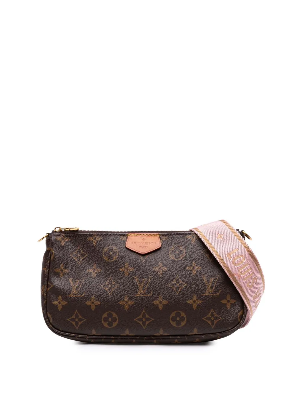 Louis Vuitton Pre-Owned 2020 Monogram Multi Pochette Accessoires satchel - Marrone