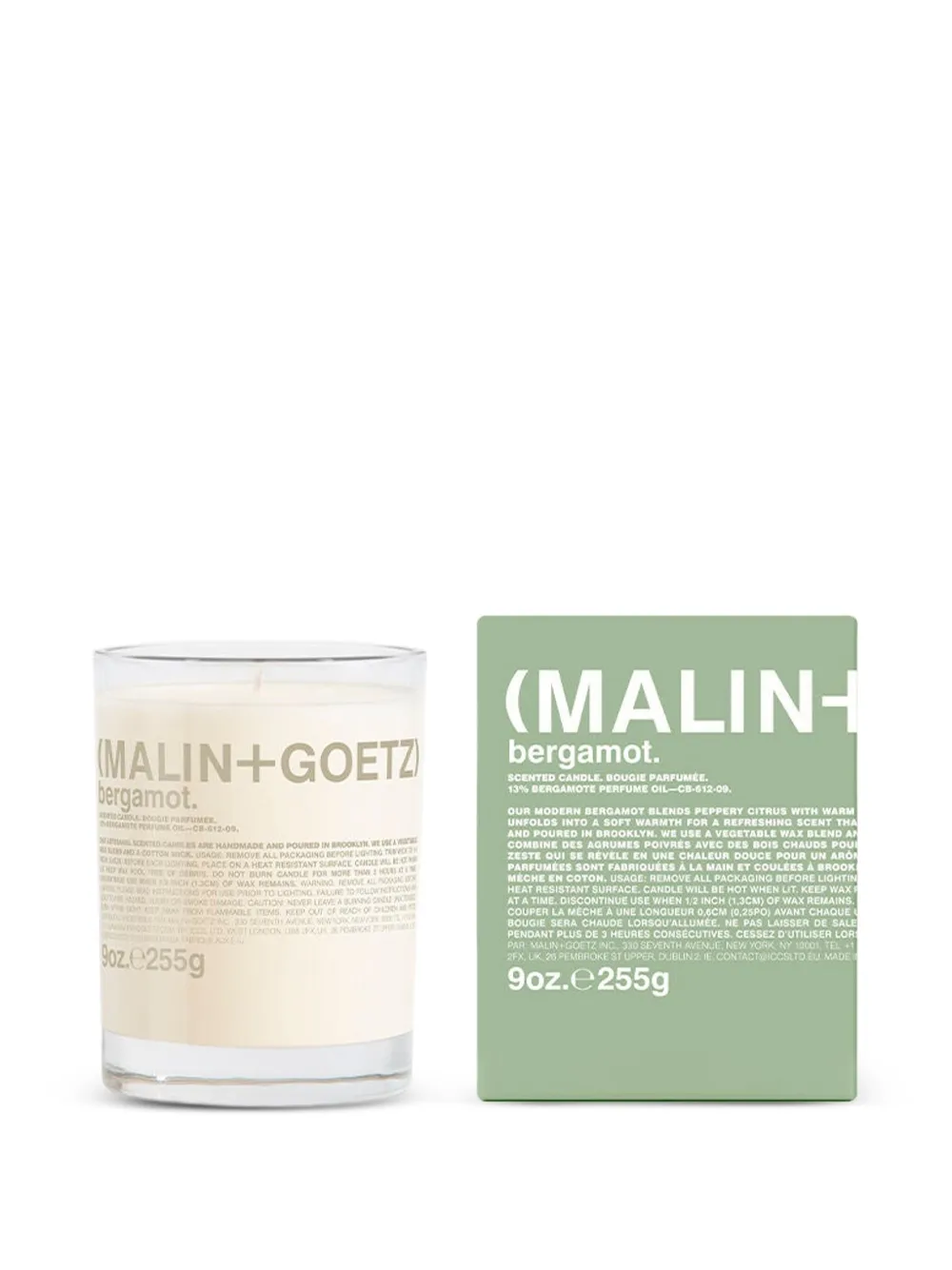 MALIN+GOETZ Bergamot candle - Verde