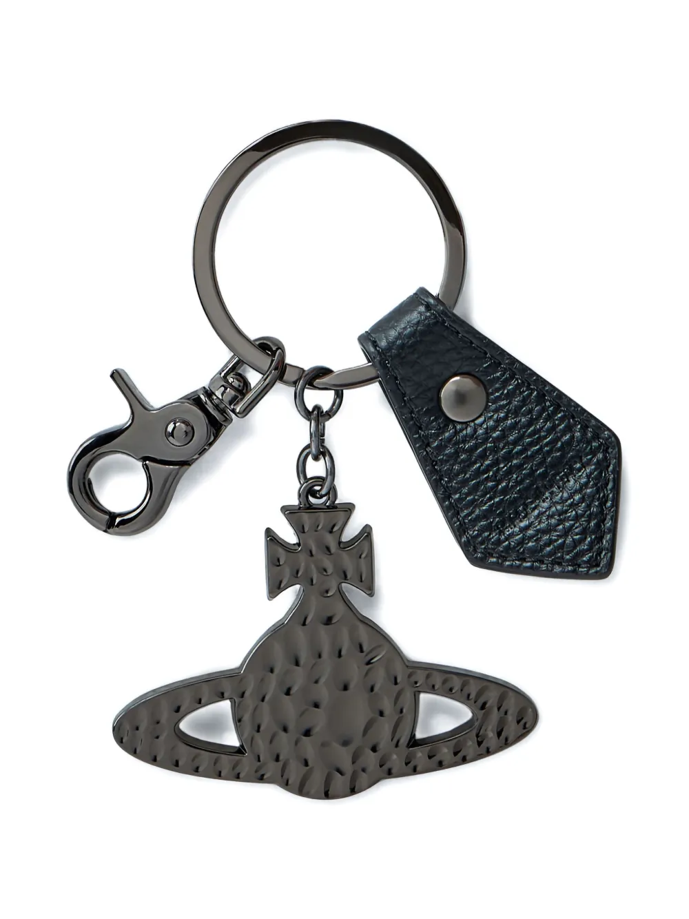 Vivienne Westwood Iorn Orb key ring - Nero