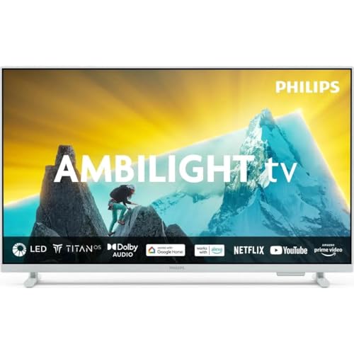 Philips 32Pfs6939/12 Tv 81,3 Cm [32] Full Hd Smart Tv Wi-Fi Bianco (Philips 32Pfs6939 80Cm 32 Led Ambilig)