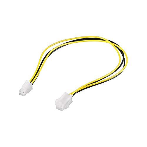 Goobay 51359 Prolunga Elettrica Pc Atx12 P4, Da 4 Pin, 0.4 M Lunghezza Del Cavo