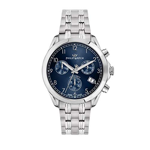 Philip Watch Orologio Da Uomo, Collezione Blaze, Funzione Cronografo, In Acciaio - R8273665005