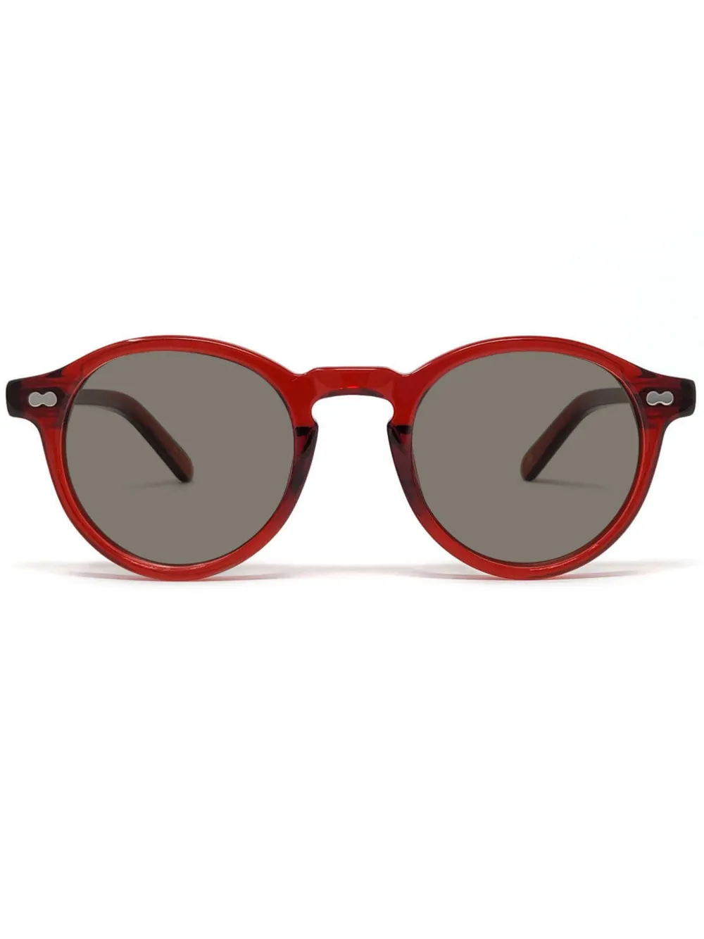 Moscot Occhiali tondi 'Moscot Miltzen' - Rosso
