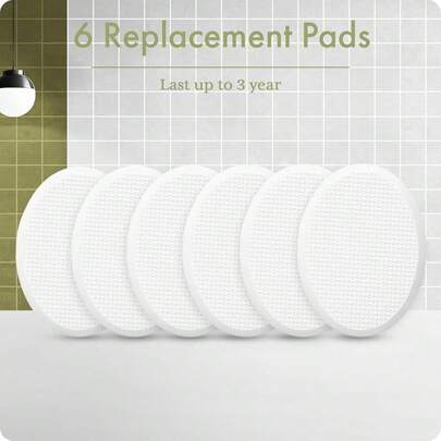 6 pezzi di ricambio per applicatori di lozione, applicatore per protezione solare sulla schiena, adatto per anziani e donne, per applicare creme, crem