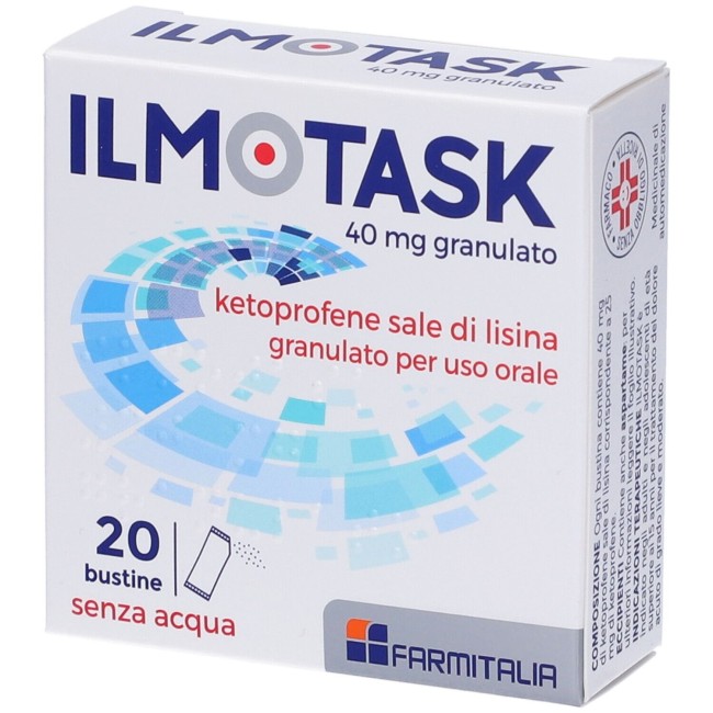 Farmitalia - Farmitalia Ilmotask 40 Mg Granulato Ketoprofene Sale Di Lisina