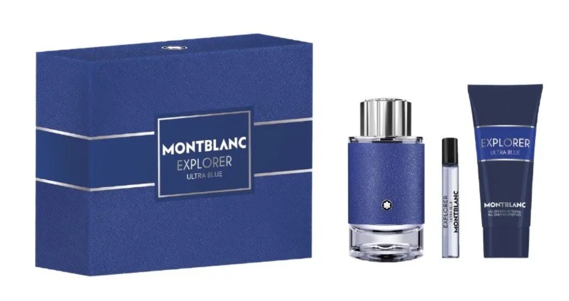Montblanc Explorer Ultra Blue Set Regalo Uomo