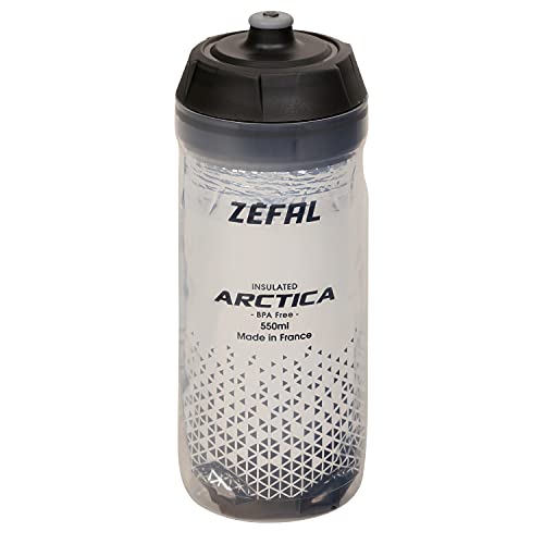 Zefal , Nero Arctica Borraccia Termica Per Bicicletta Unisex Adulto, 550 Ml, Ml