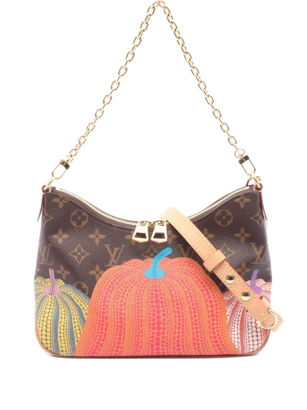 Louis Vuitton Pre-Owned x Yayoi Kusama 2021 Boulogne NM two-way handbag - Marrone