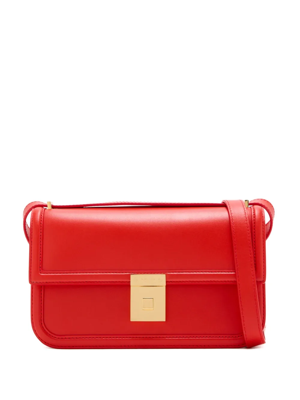 DeMellier The Paris leather cross body bag - Rosso