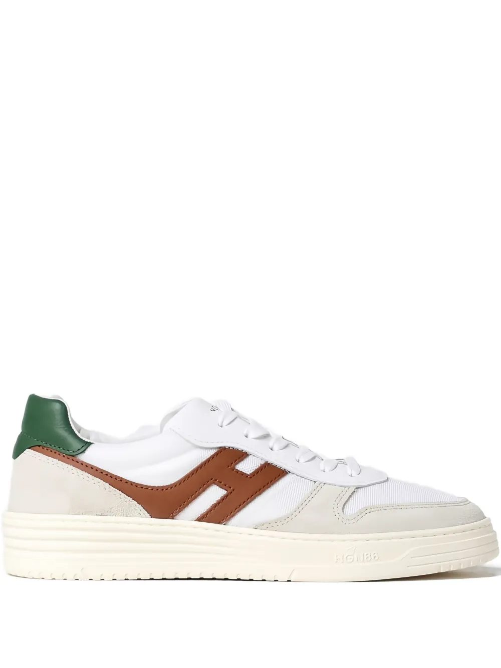 Hogan leather suede sneakers - Bianco