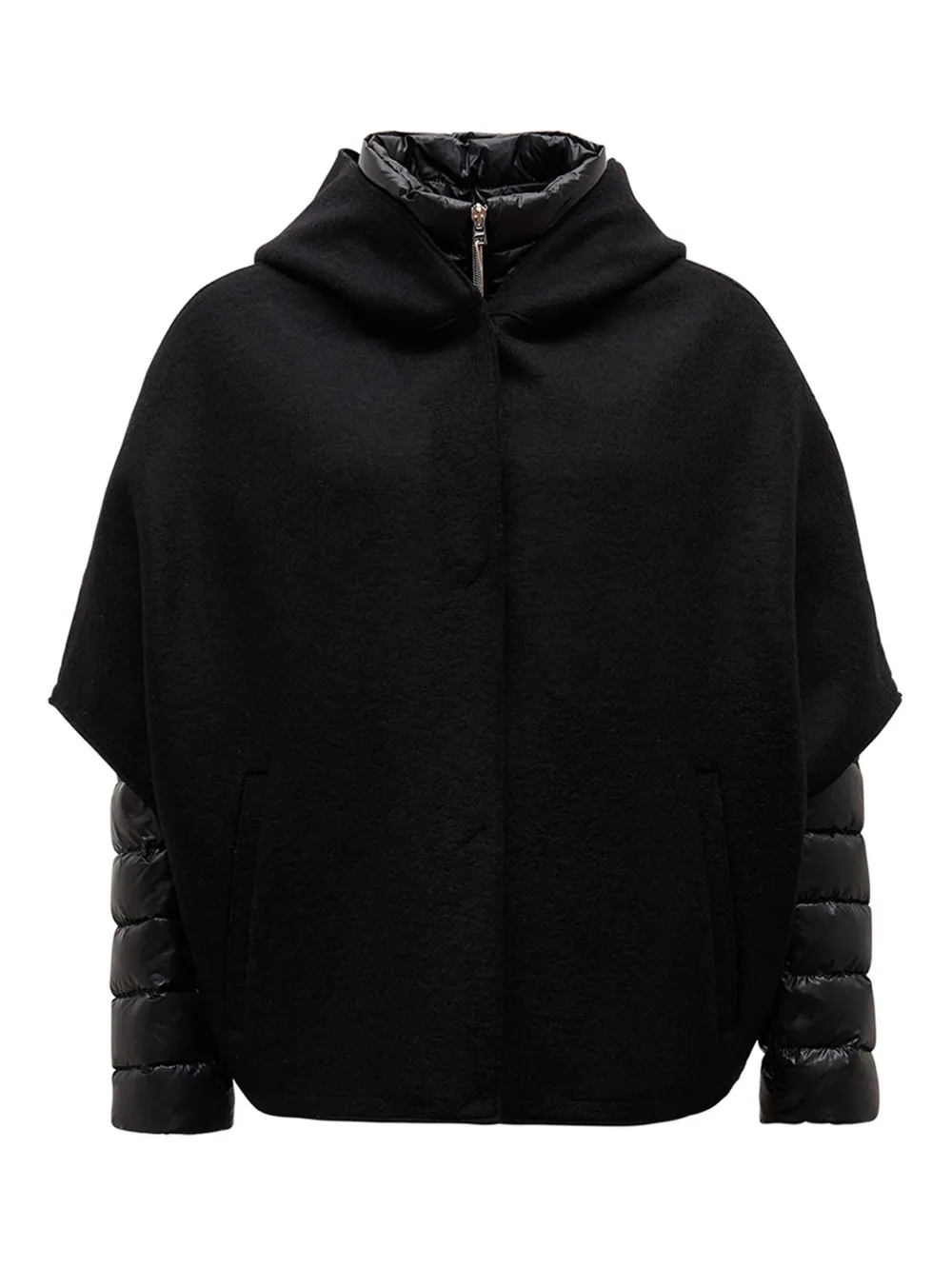 Herno quilted hooded coat - Nero