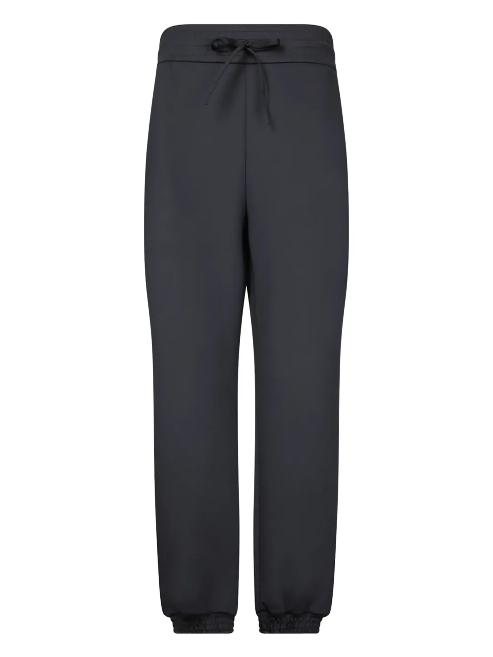 Moncler drawstring ribbed-cuffs track pants - Grigio