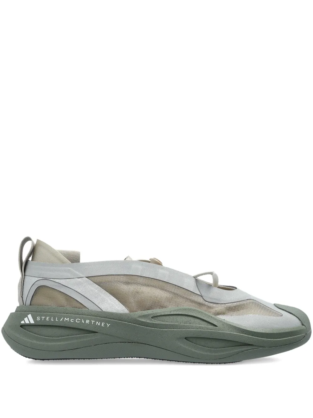 adidas by Stella McCartney panelled sneakers - Verde