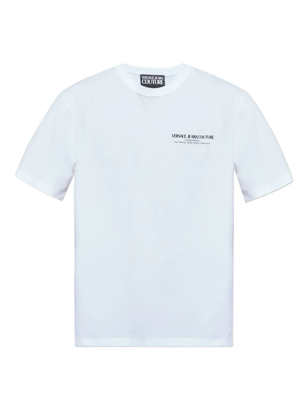 Versace Jeans Couture logo-print cotton T-shirt - Bianco