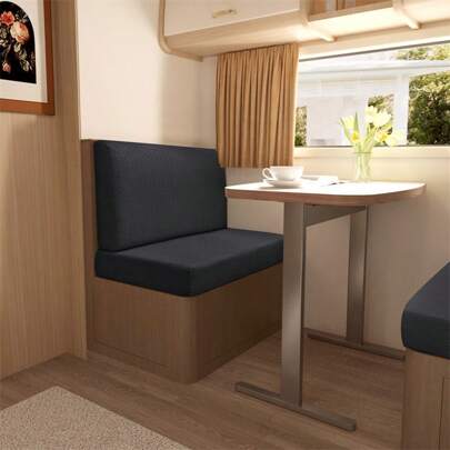 2 pezzi/4 pezzi Fodere per cuscini della dinette del camper in tessuto jacquard elasticizzato, coprisedili per divano, copertura per panchina e schien