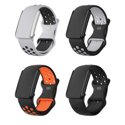 1 pezzo Cinturino in silicone compatibile con WHOOP 4.0, cinturino sportivo morbido in silicone con connettore a forma di U