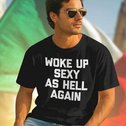 Sexy Ash T Shirt Uomo Moda Slim Fit Maglietta Casual Traspirante Design Unico Idea Regalo Look  Offerta Limitata Estate Shopping Online Promo