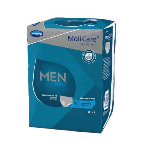 Molicare Premium Men Pants 7 Tropfen M, 8 Stück | Packung (8 Stück)