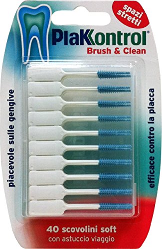 Plakkontrol Scovolino Brush&Clean 40 Pezzi