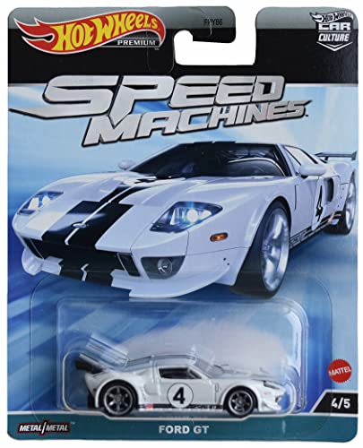Hot Wheels Ford Gt, Speed Machines Cultura Automobilistica 4/5