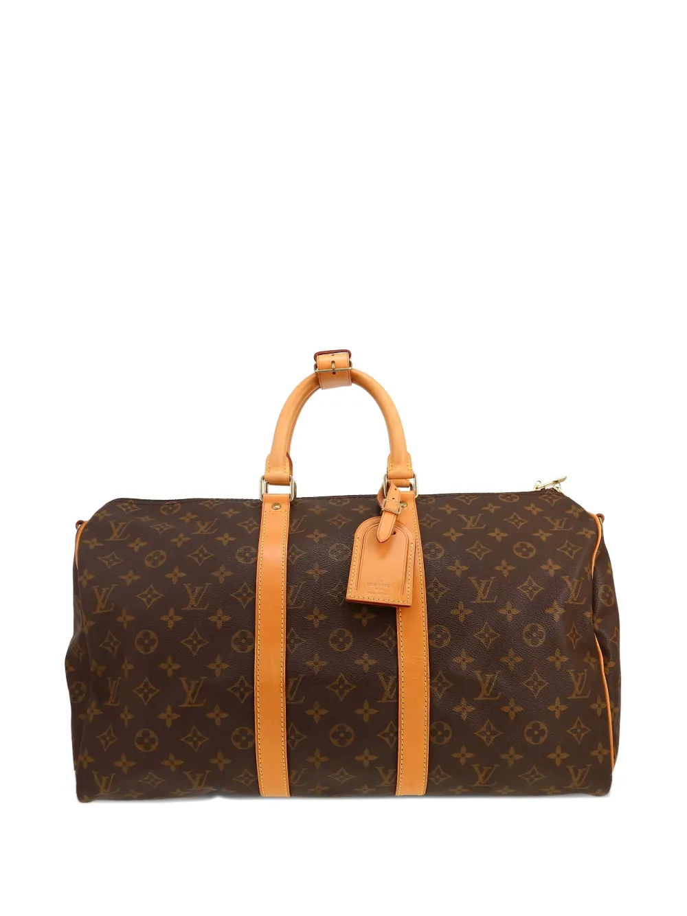 Louis Vuitton Pre-Owned Kepall 45 monogram canvas travel bag - Marrone
