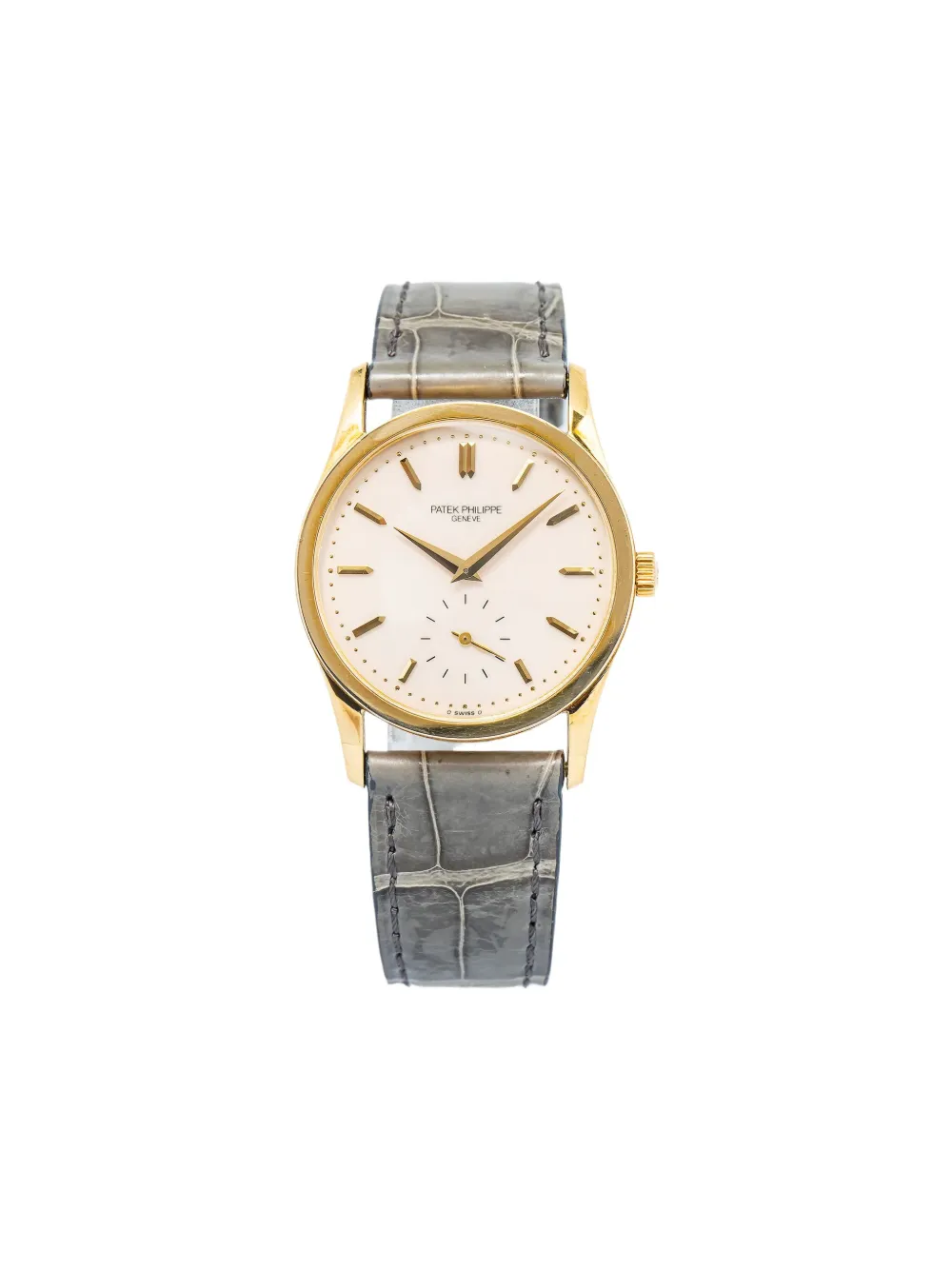 Patek Philippe Pre-Owned Calatrava 39mm - Toni neutri