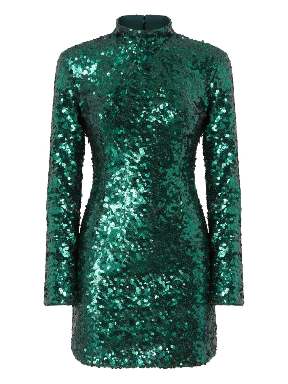 PINKO sequin-embellished mini dress - Verde