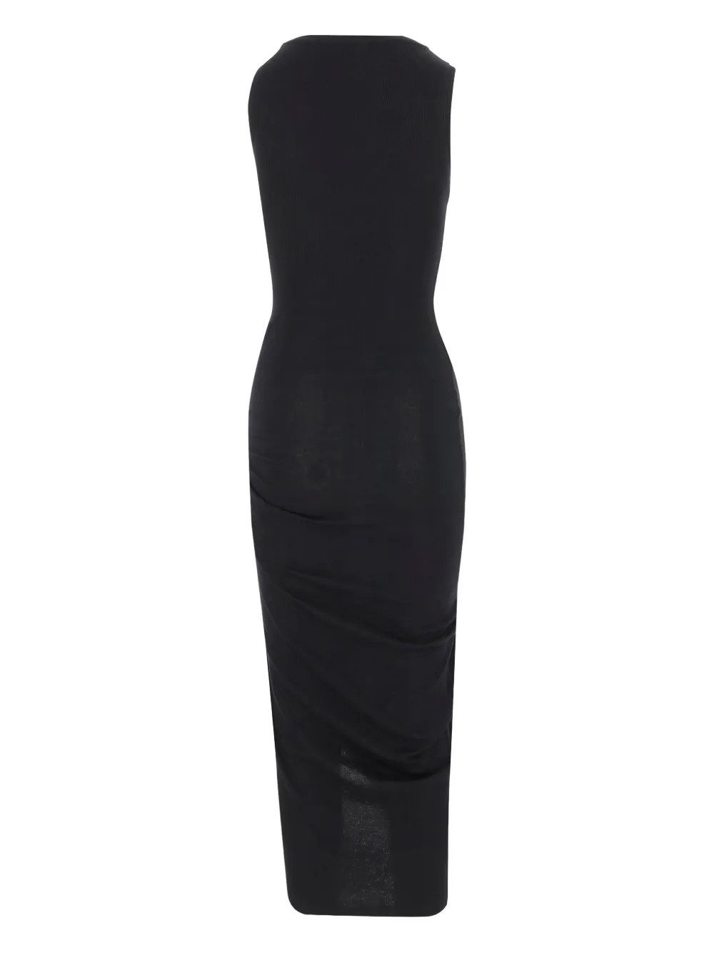 LOEWE ribbed midi tank dress - Nero