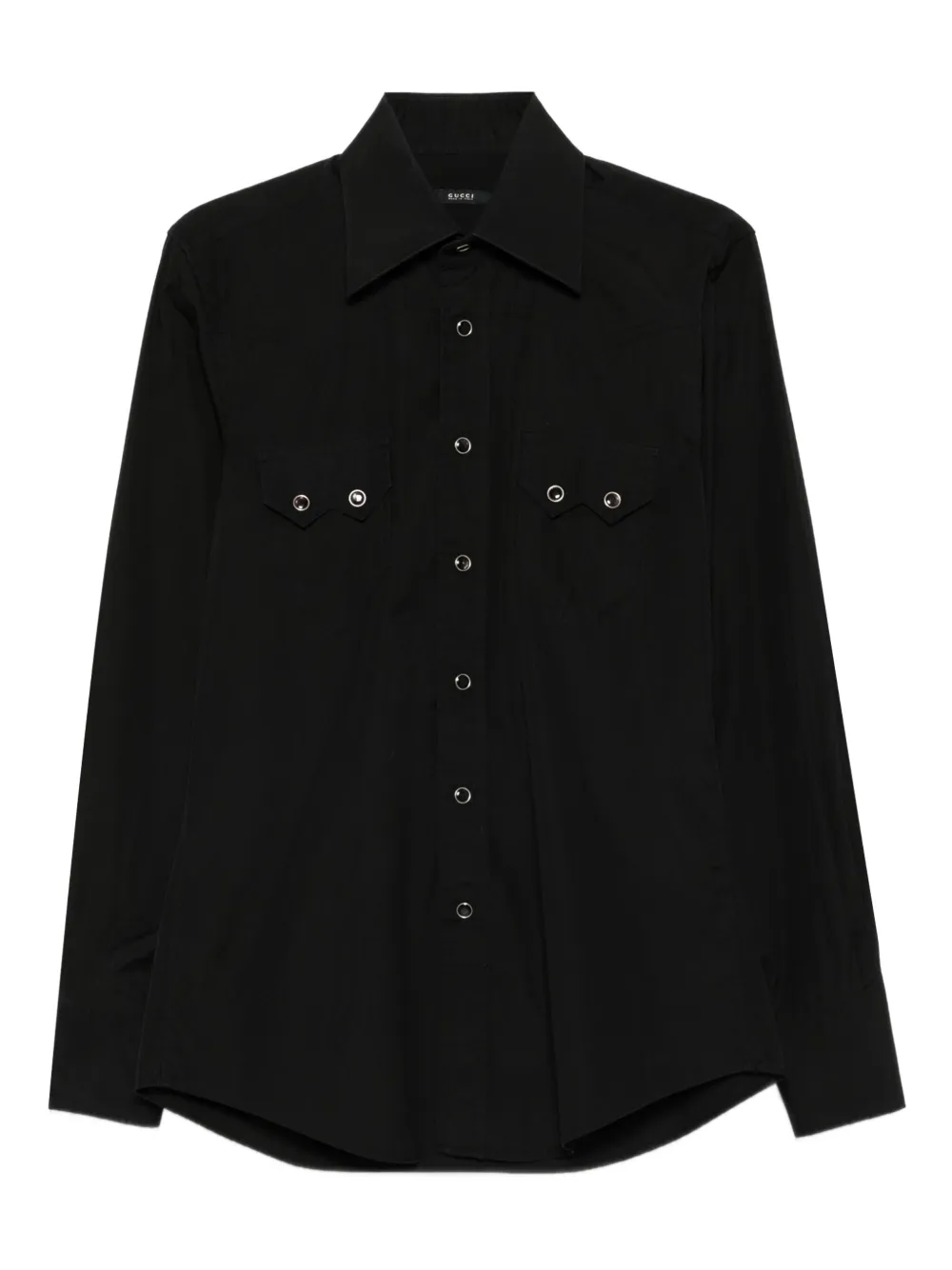 Gucci Pre-Owned Camicia in cotone anni 2010 - Nero