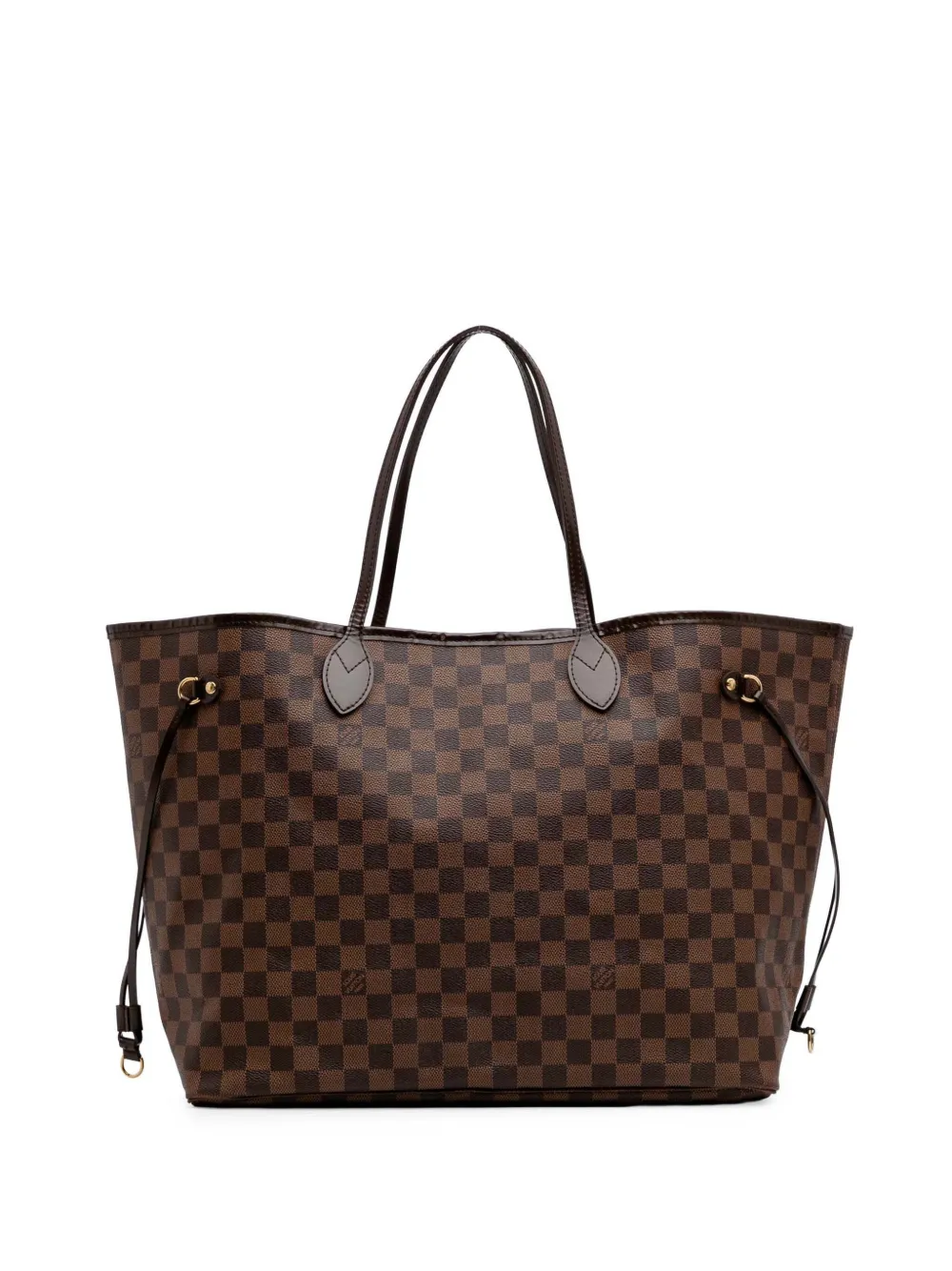 Louis Vuitton Pre-Owned 2011 Damier Ebene Neverfull GM tote bag - Marrone