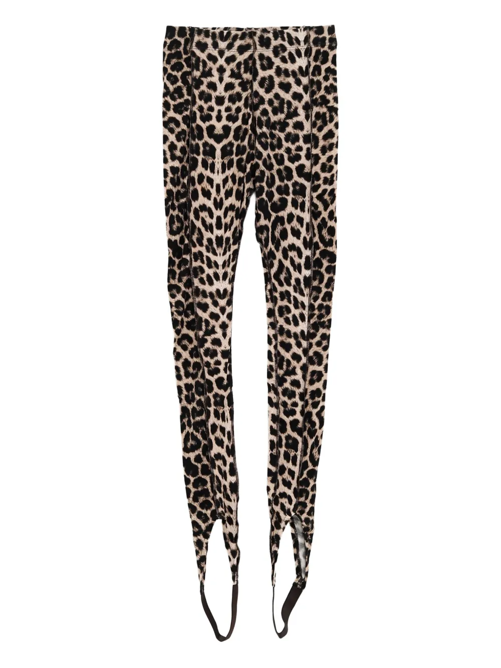 Baserange leopard-print leggings - Marrone