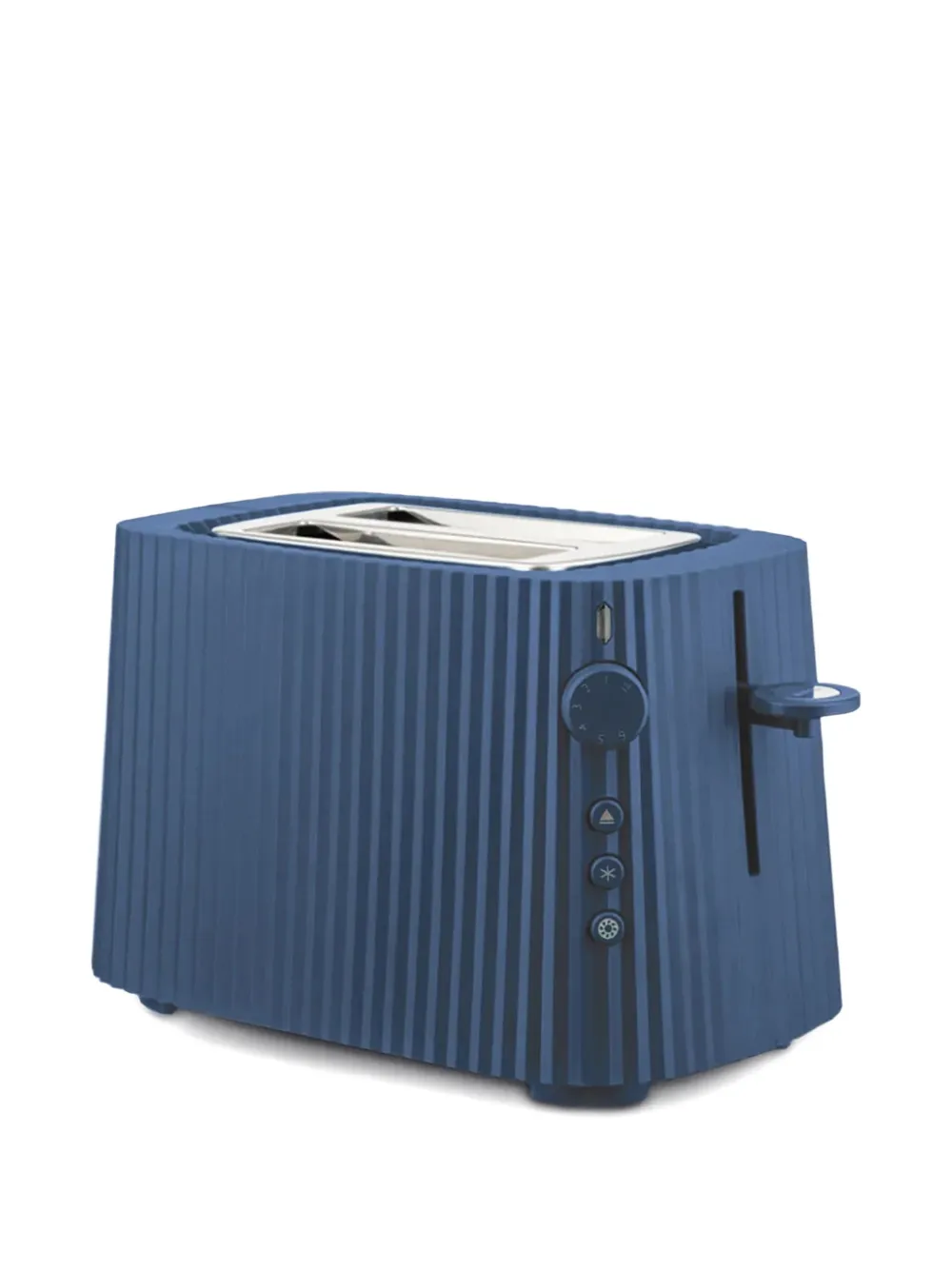 Alessi ribbed two-slice toaster - Blu