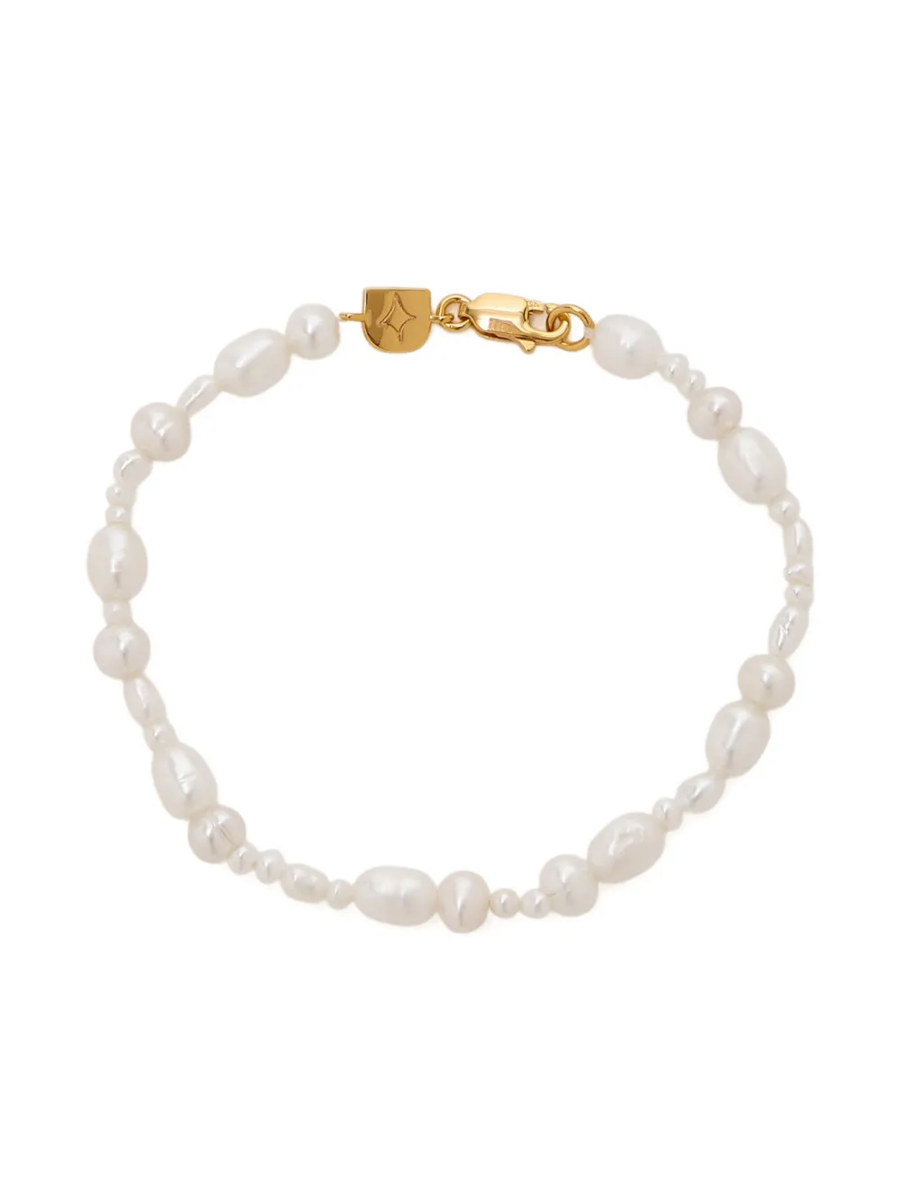 Astrid & Miyu freshwater-pearl bracelet - Oro