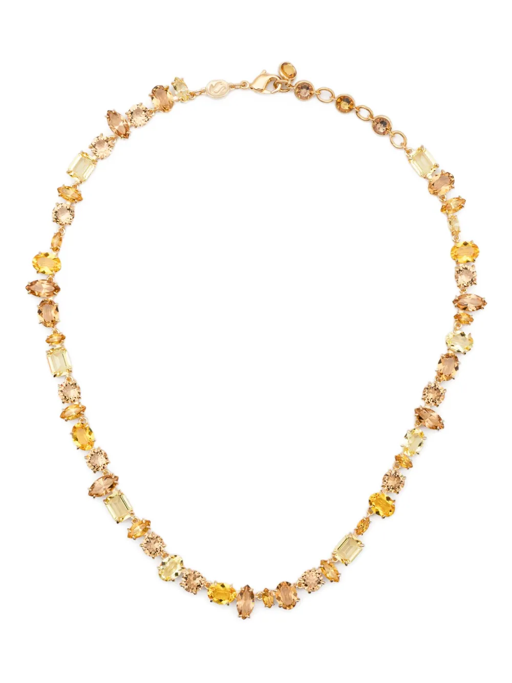 Swarovski Gema tennis necklace - Oro