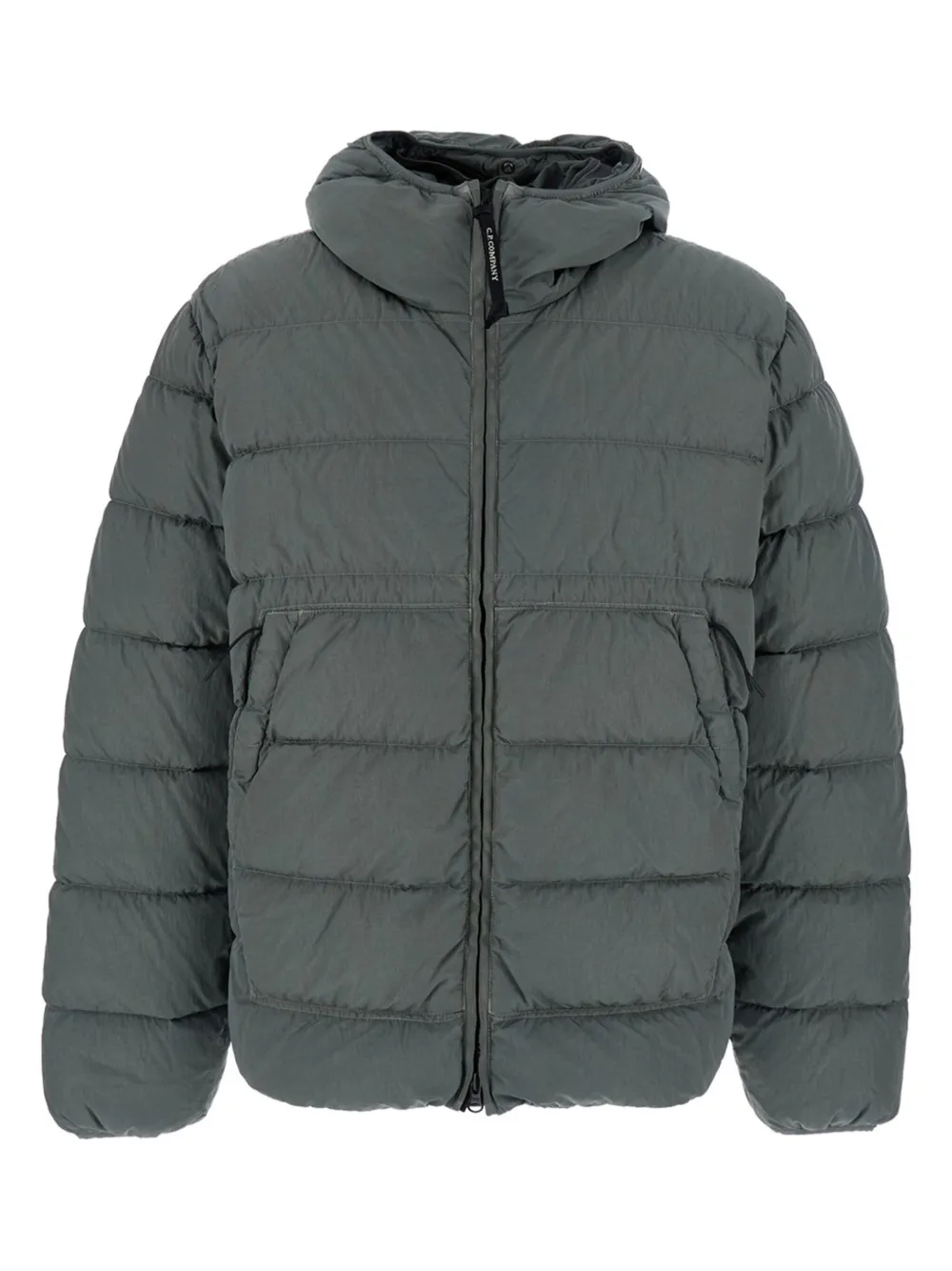 C.P. Company hooded quilted jacket - Grigio