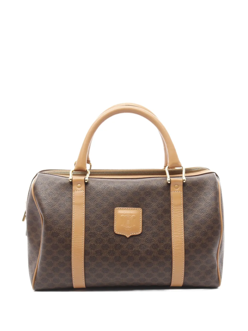 Céline Pre-Owned 2010s Macadam tote bag - Marrone