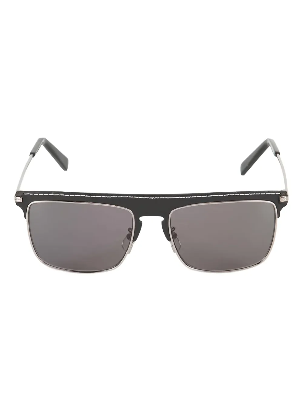 LOEWE leather-frame square sunglasses - Nero