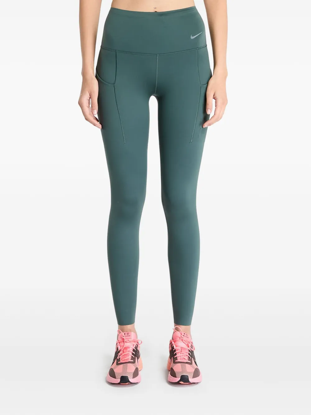 Nike Go Firm-Support performance leggings leggings - Verde