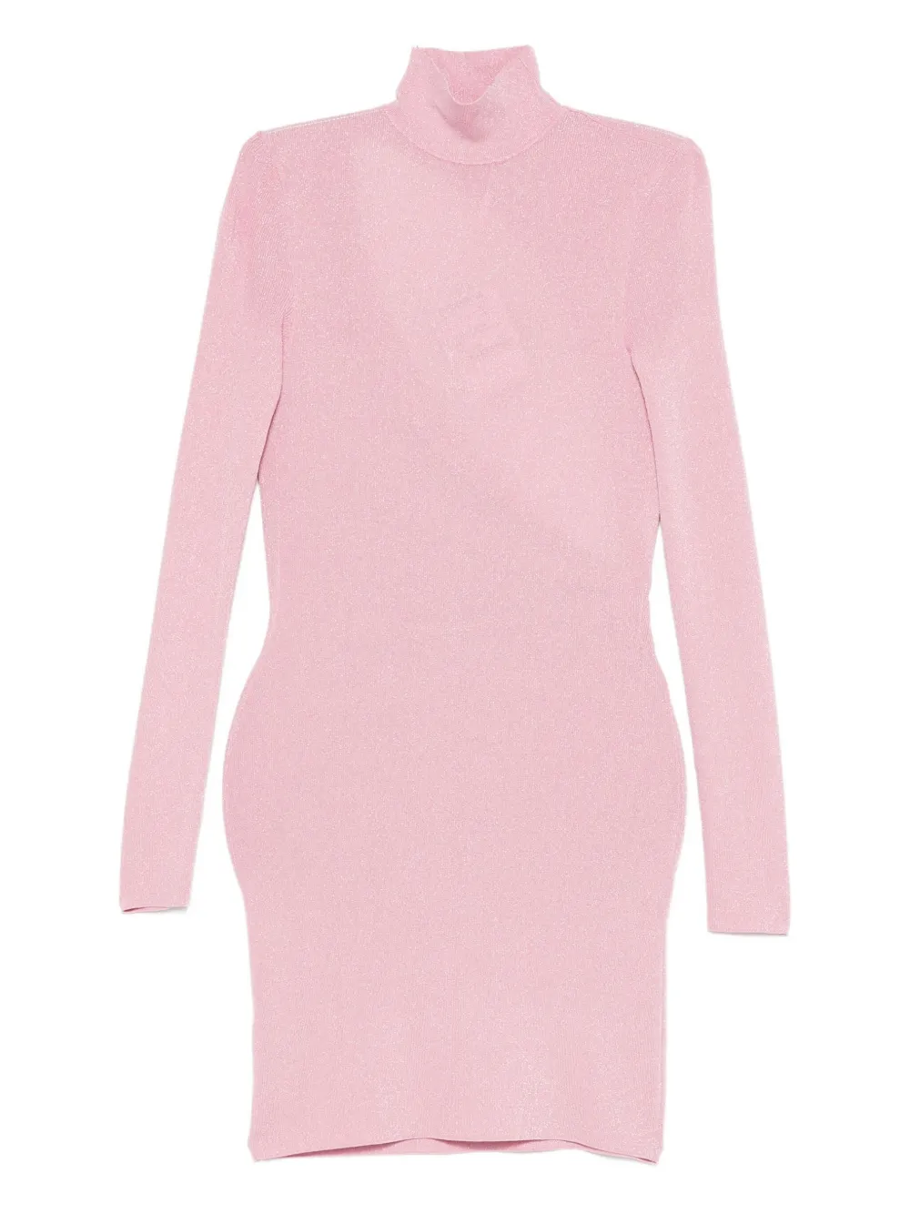 Self-Portrait high-neck fitted dress - Rosa