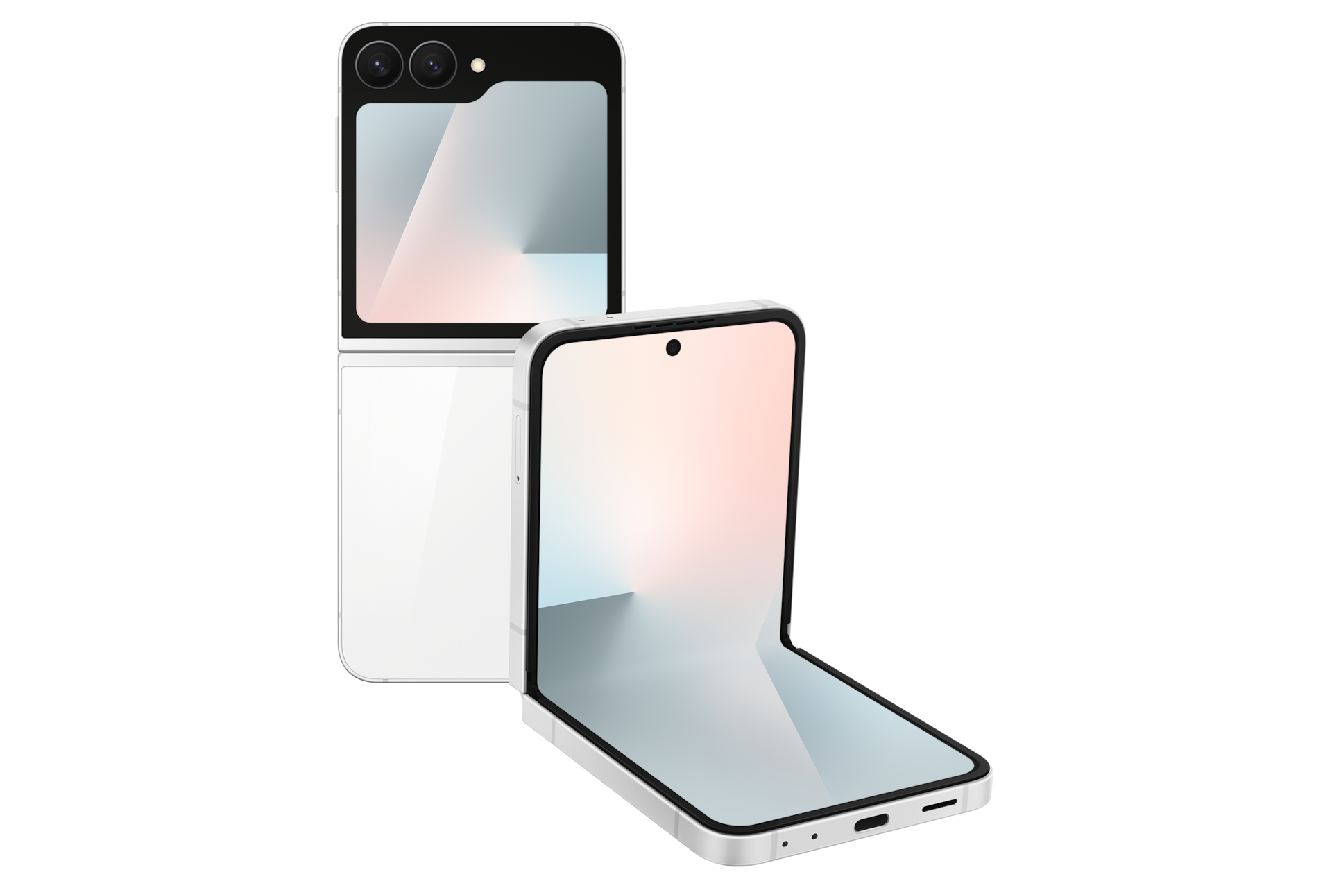 Samsung Galaxy Z Flip7 FE, White