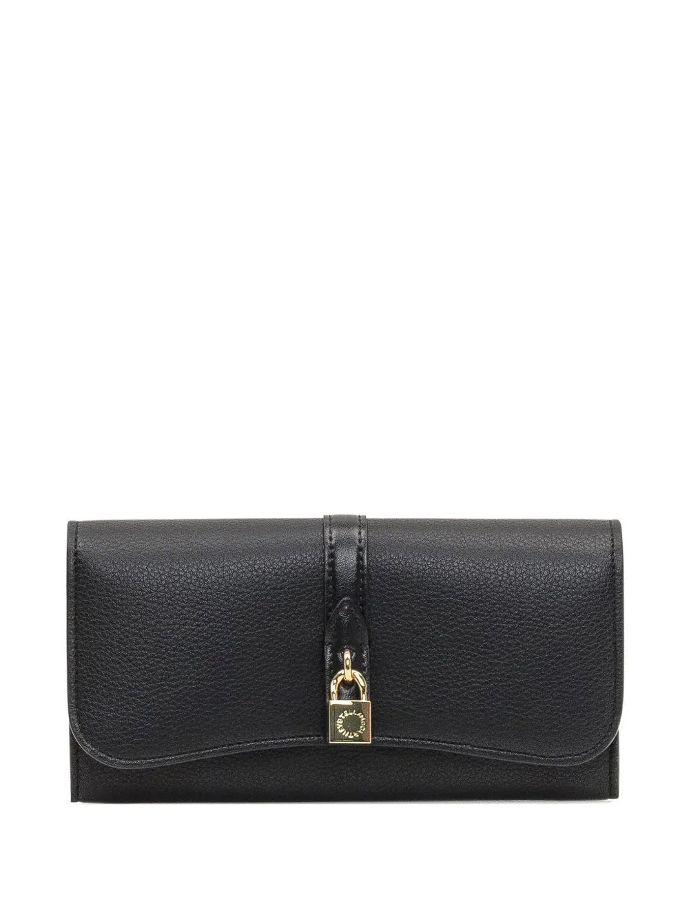 Stella McCartney Ryder padlock-detail wallet - Nero