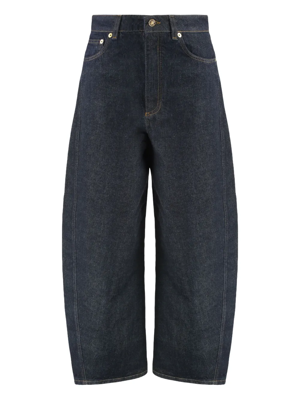 Givenchy button cocoon jeans - Blu