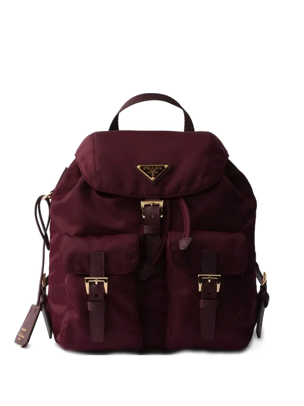 Prada Re-Edition 1978 Re-Nylon drawstring backpack - Rosso