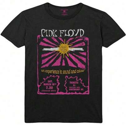 Pink Floyd | Official Band T-Shirt | Sound & Colour - 24-Hour Fast Shipping!