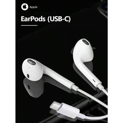 Cuffie originali Apple EarPods con connettore USB-C, autentiche
