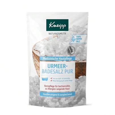 Bagnoschiuma al sale marino Kneipp SensitiveDerm, bianco, 500 g (1 confezione)
