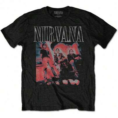 Nirvana | Official Band T-Shirt | Kris Standing - 24-Hour Fast Shipping!