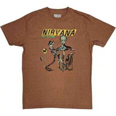 Nirvana | Official Band T-Shirt | Incesticide - 24-Hour Fast Shipping!