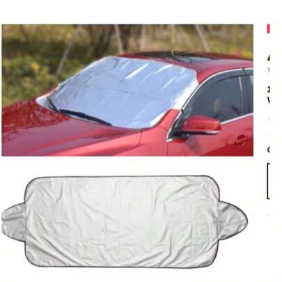 1 protezione per parabrezza auto, anti-caduta, anti-foglie, parasole, anti-polvere, anti-gelo, anti-neve, accessori esterni per auto
